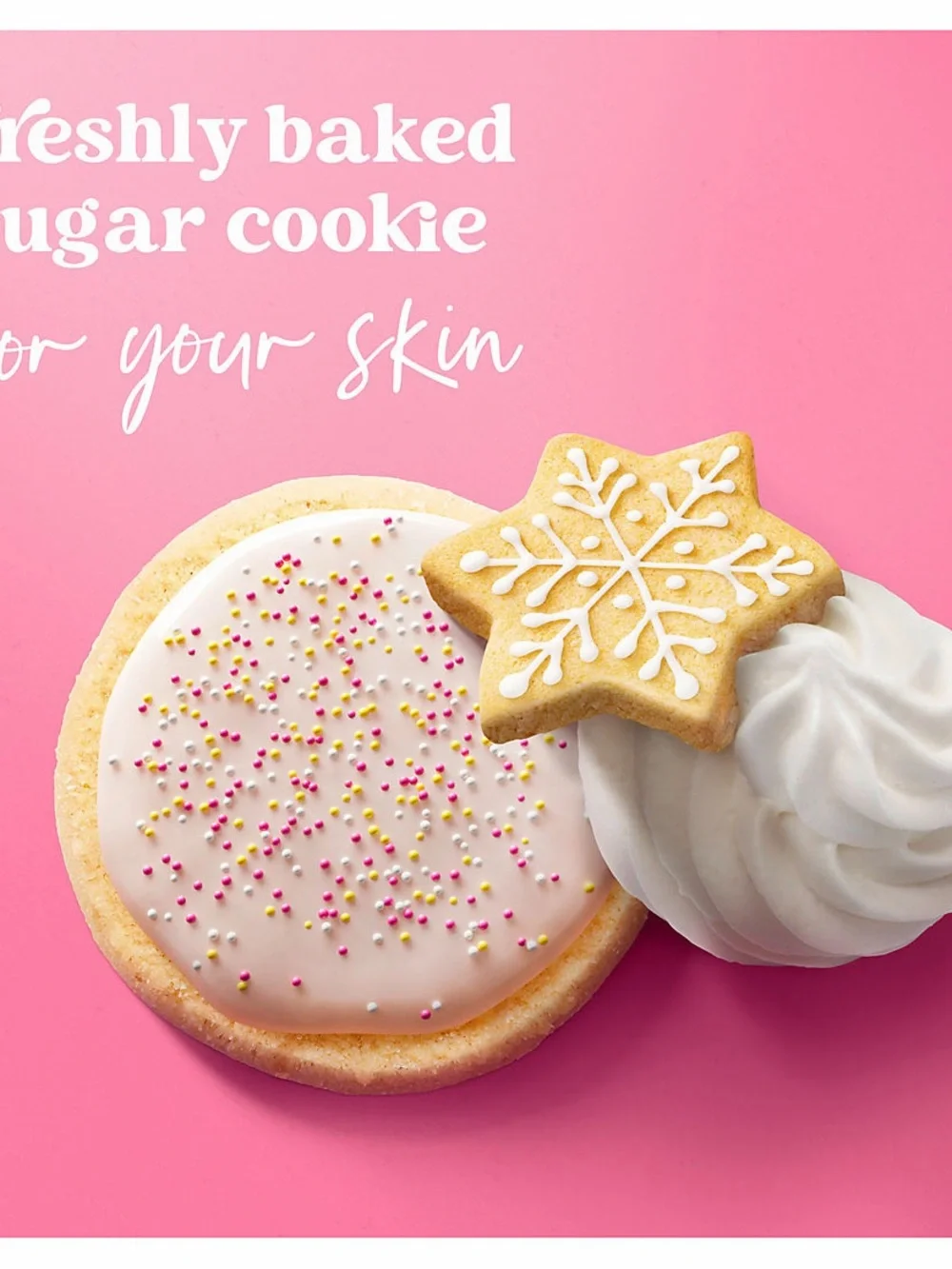 Dove SUGAR COOKIE SPRINKLE Limited Edition Beauty Bar Soap ~ 4 Bars New / Sealed